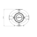 Pvc septiek 2000 L rond