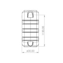 Pvc septiek 1000 L RH