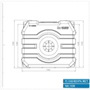 Pvc septiek 1500 L RH