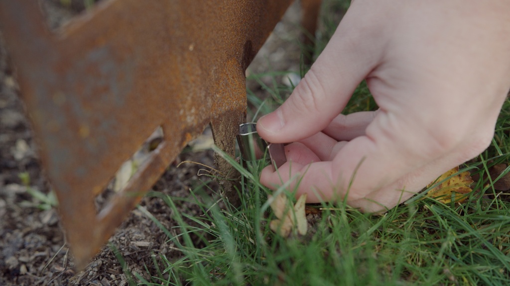 ECCO Core Edge flexibele afboording 1m / 10cm H - Corten