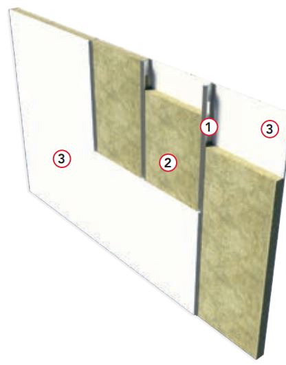 Rockwool Rocksono Base 5cm - 120x60 - 8,64 m²/pak (enkel per volle pak)  - af