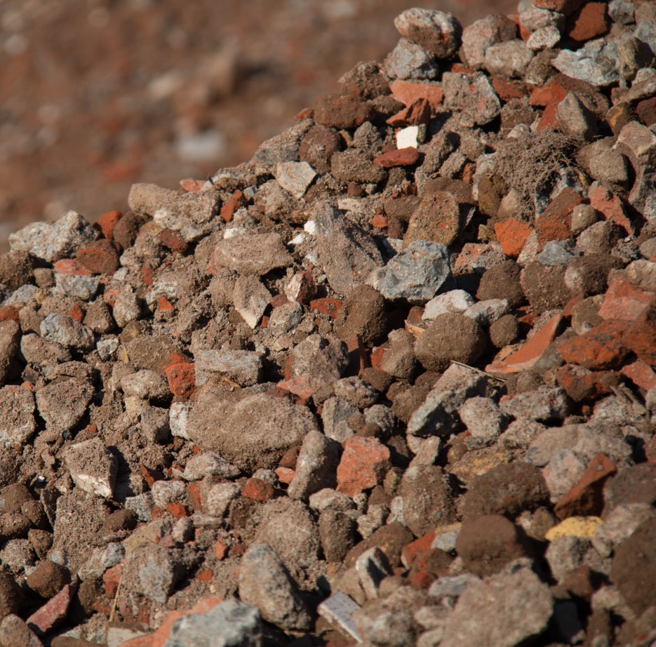 Gebroken steenpuin 0/40 (mengpuin)