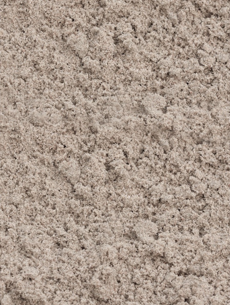 Gewassen zand in zak 25 kg.