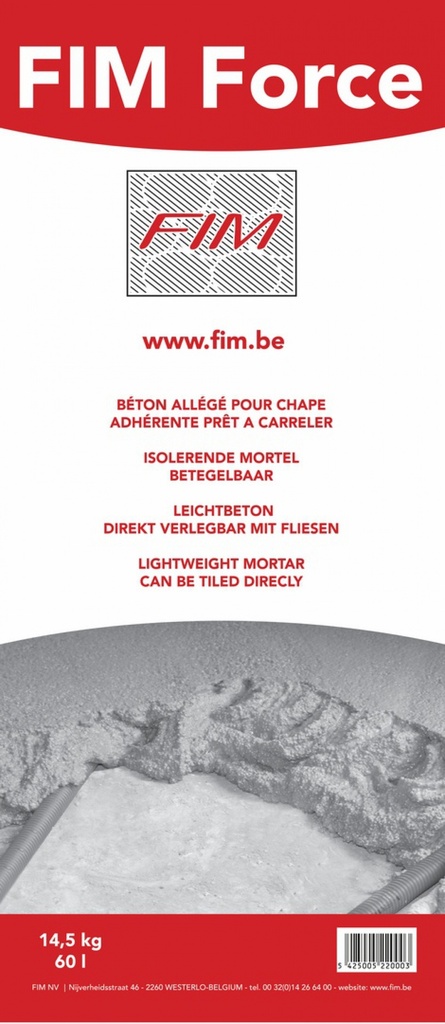 Fim Force 60 L  enkel nog op BESTELLING