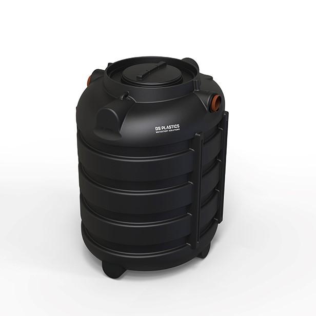 Pvc regenwaterput / septiek 1500 L rond