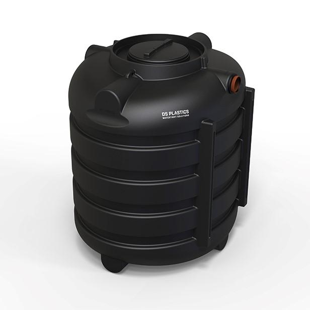 Pvc regenwaterput / septiek 2000 L rond