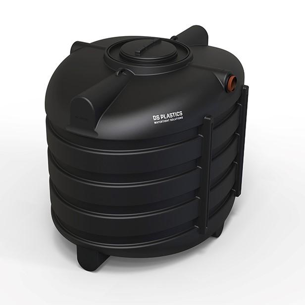 Pvc regenwaterput / septiek 3300 L rond