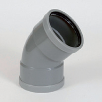 G coude 110 -45° - 2 x mof