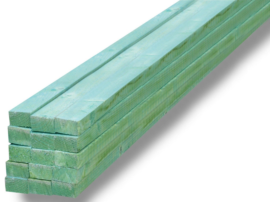 Stoflatten 22/15 gedrenkt 1,15m  34,50 lm/pak