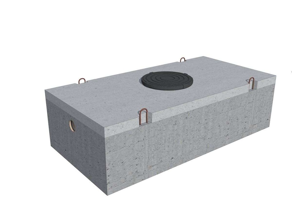 Infiltratieput poreuze beton RH 1250 L 
