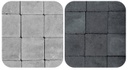 Damme 15/15/6 cm ongetrommeld (rechte kanten) grijs * PROMO tot einde voorraad *