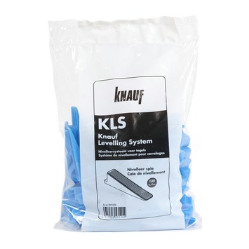 KLS Knauf Leveling System - spie (blauw) - 100st/zakje