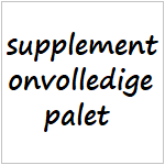 Supplement onvolledige m³