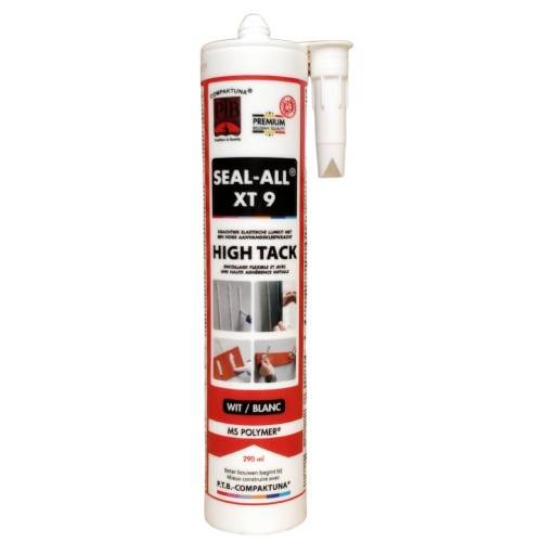 Seal All XT 9 High Tack kleefsilicone WIT