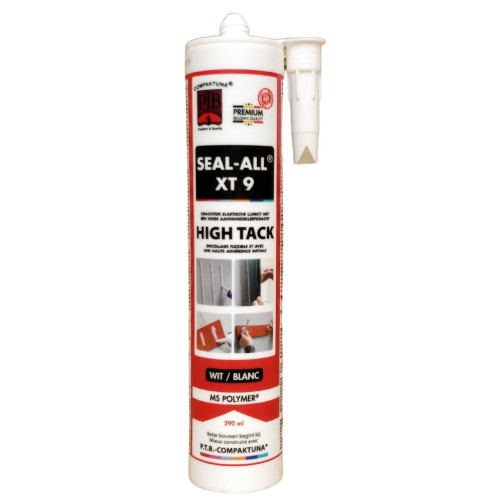 Seal All XT 9 High Tack kleefsilicone wit