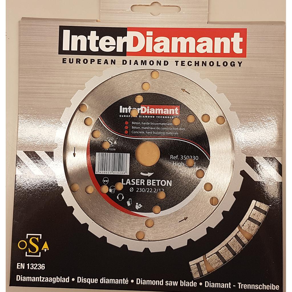 Diamantschijf  Beton 300 Interfix (brommer)