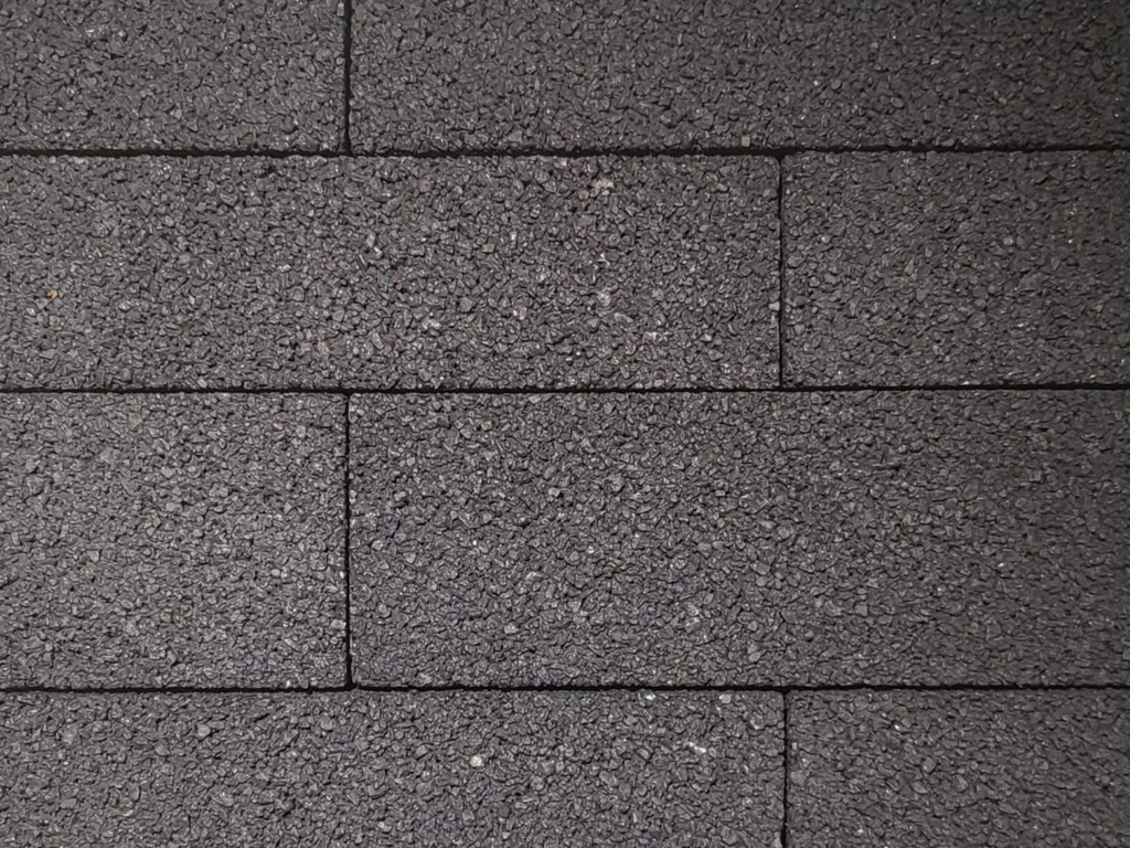Waterdoorlatende klinker Lineair verband antraciet