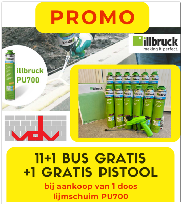 PROMO PU700 : 11+1 bus gratis + 1 pistool gratis !