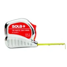 Sola rolmeter metaal 8m 