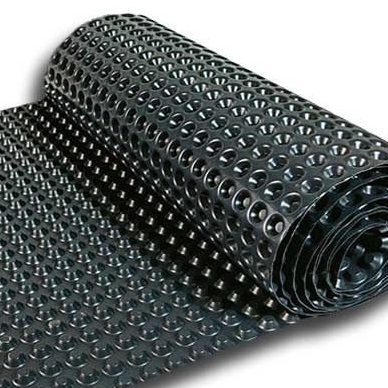 Noppenfolie 1mx20m zwart