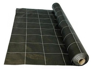 Geodoek zwart 100 gr. per rol 100mx1.05m