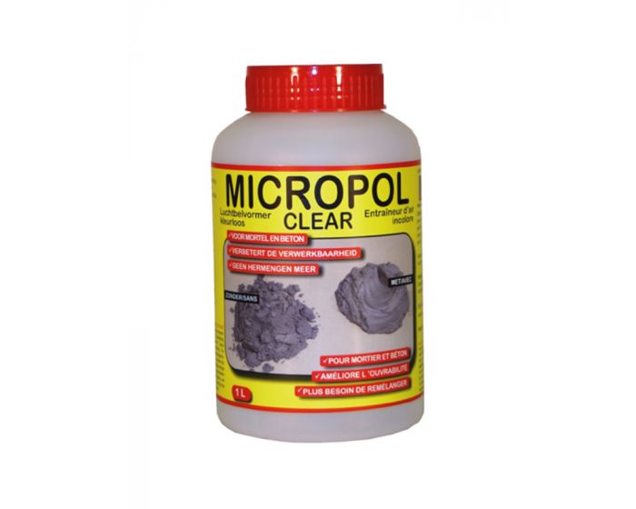 Micropol Clear mortelvet - 1 L 