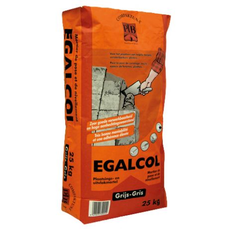 Egalcol 25kg grijs