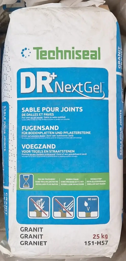 Polymeervoeg DR+  25 kg Graniet