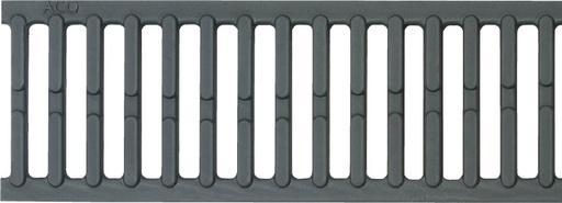 [1513] Aco Euroline - gepoederlakt rooster - Natural Grey 1m (enkel rooster)