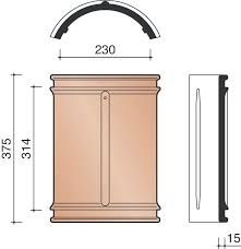 [36602] Halfronde beginvorst rood nr. 1230