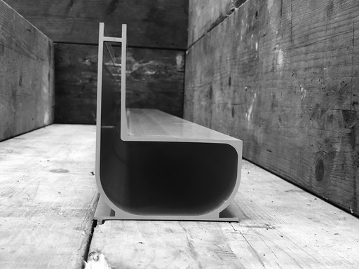 [1597] Fastdrain 1 m aluminium - per palet (44 stuks)