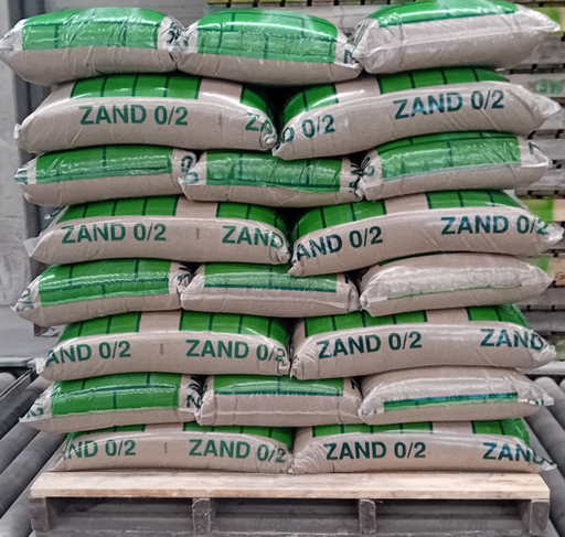[31070] Zand 0/2 in zak 40 kg - af. per palet (40 z.)