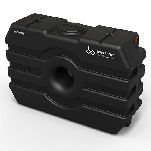 [5203] Pvc regenwaterput / septiek 3000 L RH