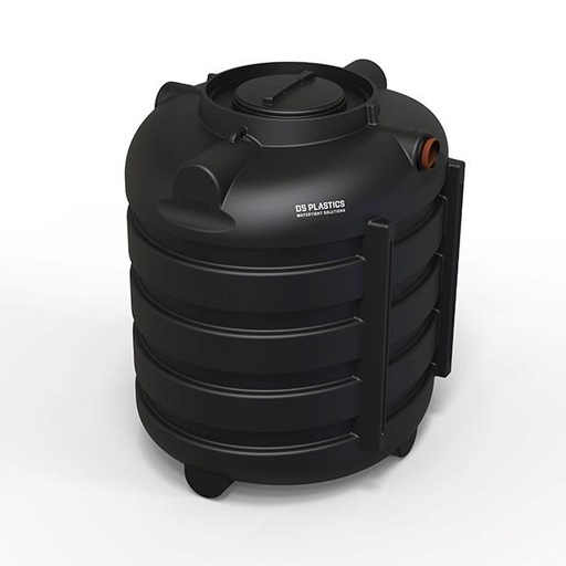 [5212] Pvc regenwaterput / septiek 2000 L rond