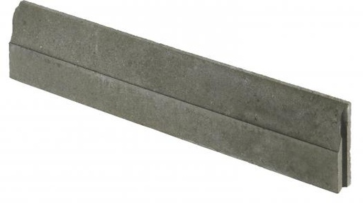 [2417] Borduur Inviso 1m/20/6-1,5 grijs - per palet (52 st.)