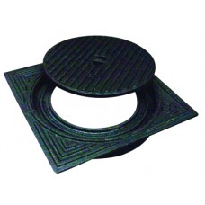 [H0065] Gietijzer putdeksel Ø250 gesloten