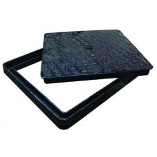 [H0070] Gietijzer putdeksel 30x30 zwaar