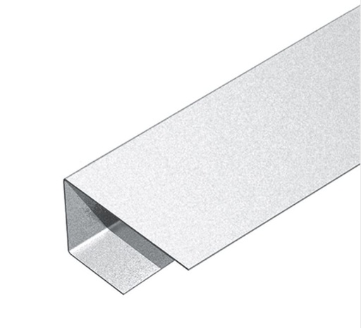 Randprofiel U27/50 - 3m - per pak (10 stuks)