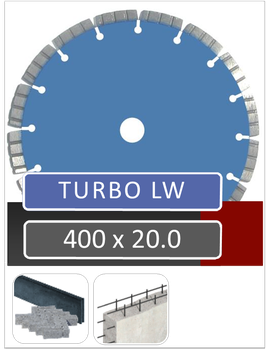 Diamantschijf  Beton Ø400 (brommer)