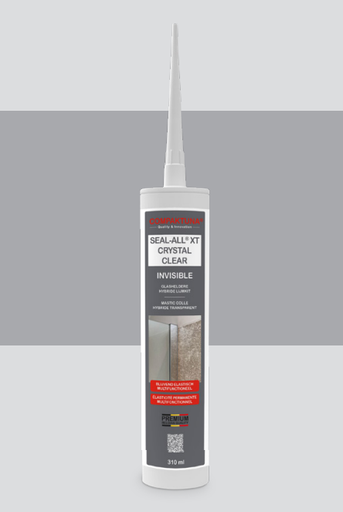 Seal All XT 8 kleefsilicone - CRYSTAL CLEAR per doos (12 st.)