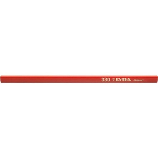 [30026] Metserspotlood rood ovaal Lyra 333