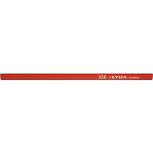[30026] Metserspotlood rood ovaal Lyra 333