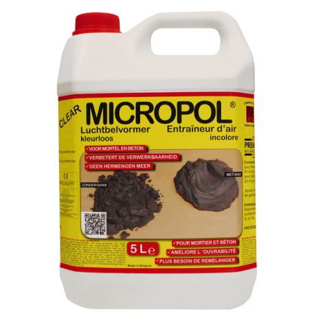 [28011] Micropol Clear mortelvet - 5 L